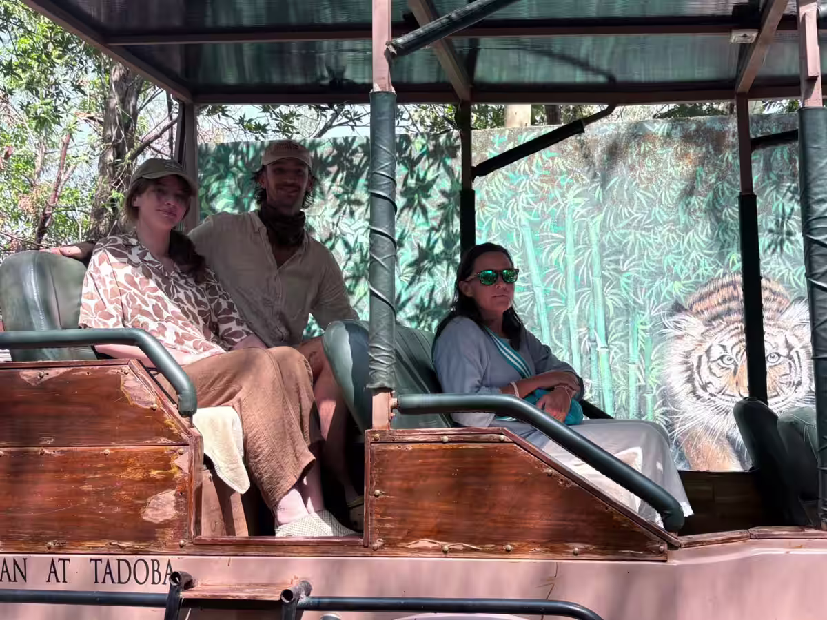 Happy guests at Limban Resort Tadoba - Image 1