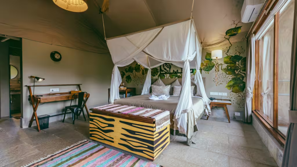 The Canopy luxury safari accommodation at Limban Resort