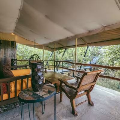 The Canopy Suite - deck view