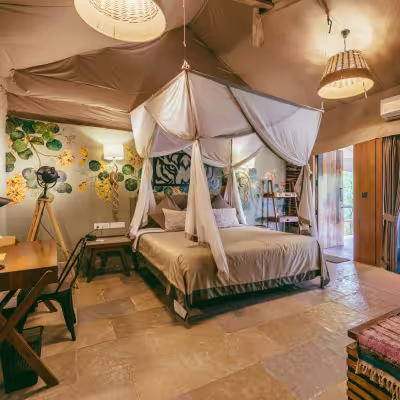 The Canopy Suite - bedroom view