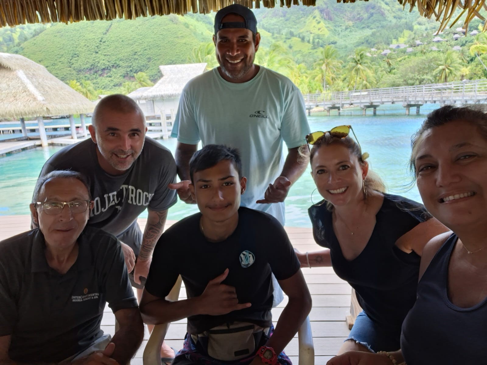 Moana Ora — vue aérienne Moorea