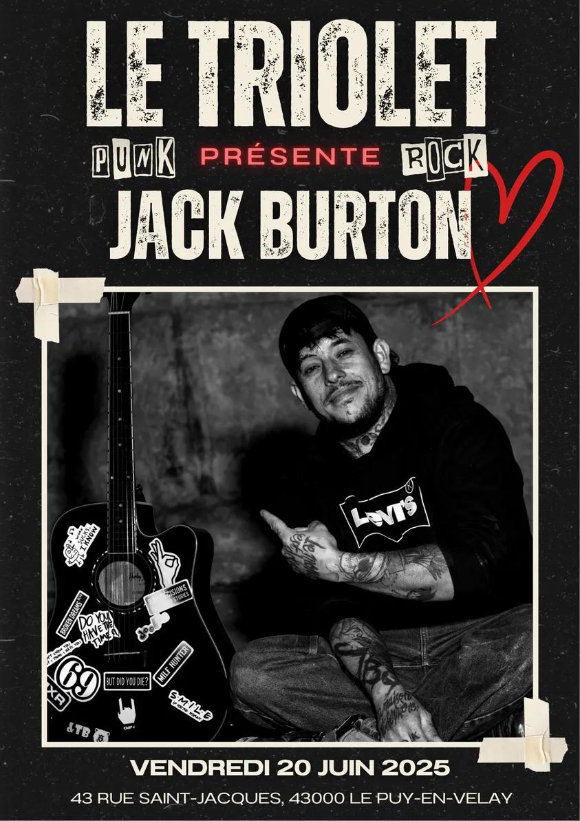 Image de l’événement Concert - Jack Burton
