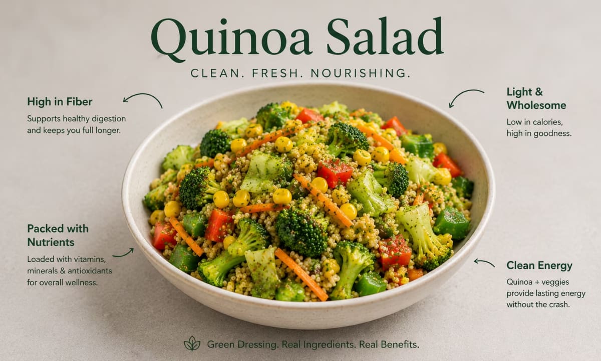 Qiunoa power bowl — fresh cold pressed salads from iBites