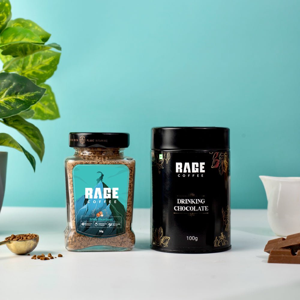 Rage Coffee - Cafe Mocha Combo (Instant Coffee and Drinking Chocolate) product image