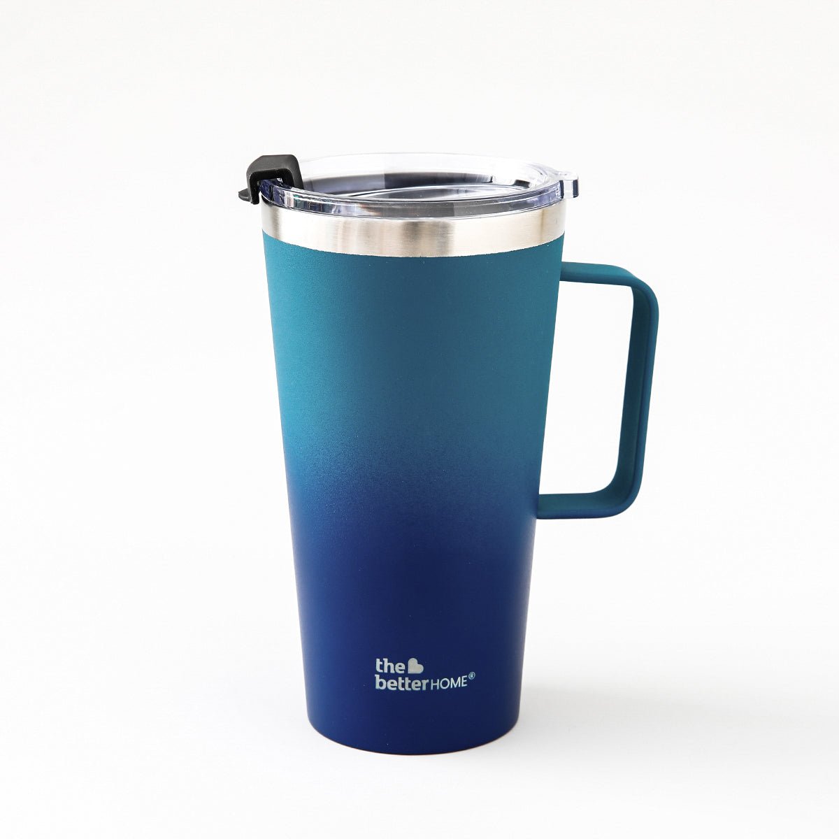 Rage Coffee - Insulated Double Wall Stainless Steel Coffee Mug - Aqua Blue 450ml product image