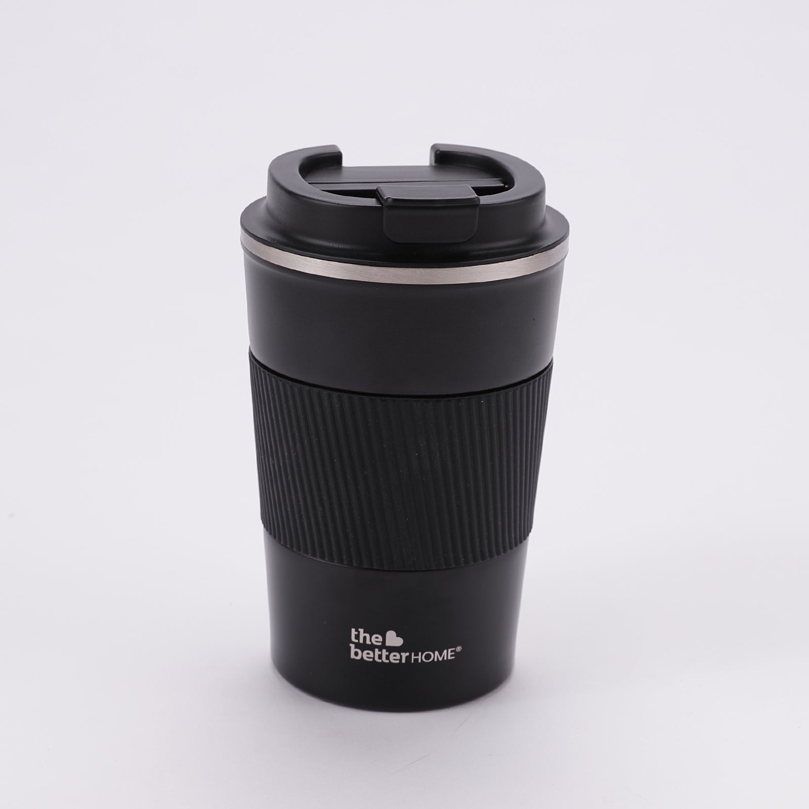 Rage Coffee - Stainless Steel Insulated Coffee Mug with Sleeve - Black - 380ml product image