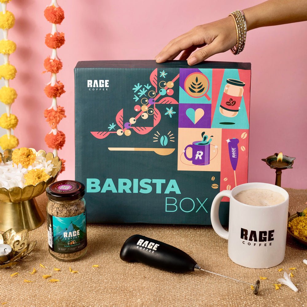 Rage Coffee - Rage Coffee Barista Box (Coffee Jar, Rage Coffee Signature Mug and Premium Frother) product image