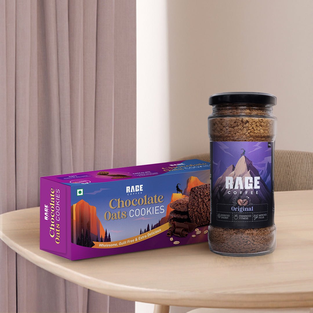 Rage Coffee - Coffee and Cookies Combo (Coffee Jar and Cookies Box) product image