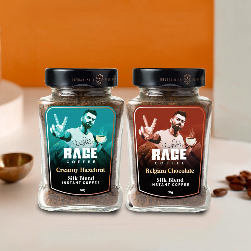 Rage Coffee - Silk Blend- Belgian Chocolate & Creamy Hazelnut (pack of 2) product image