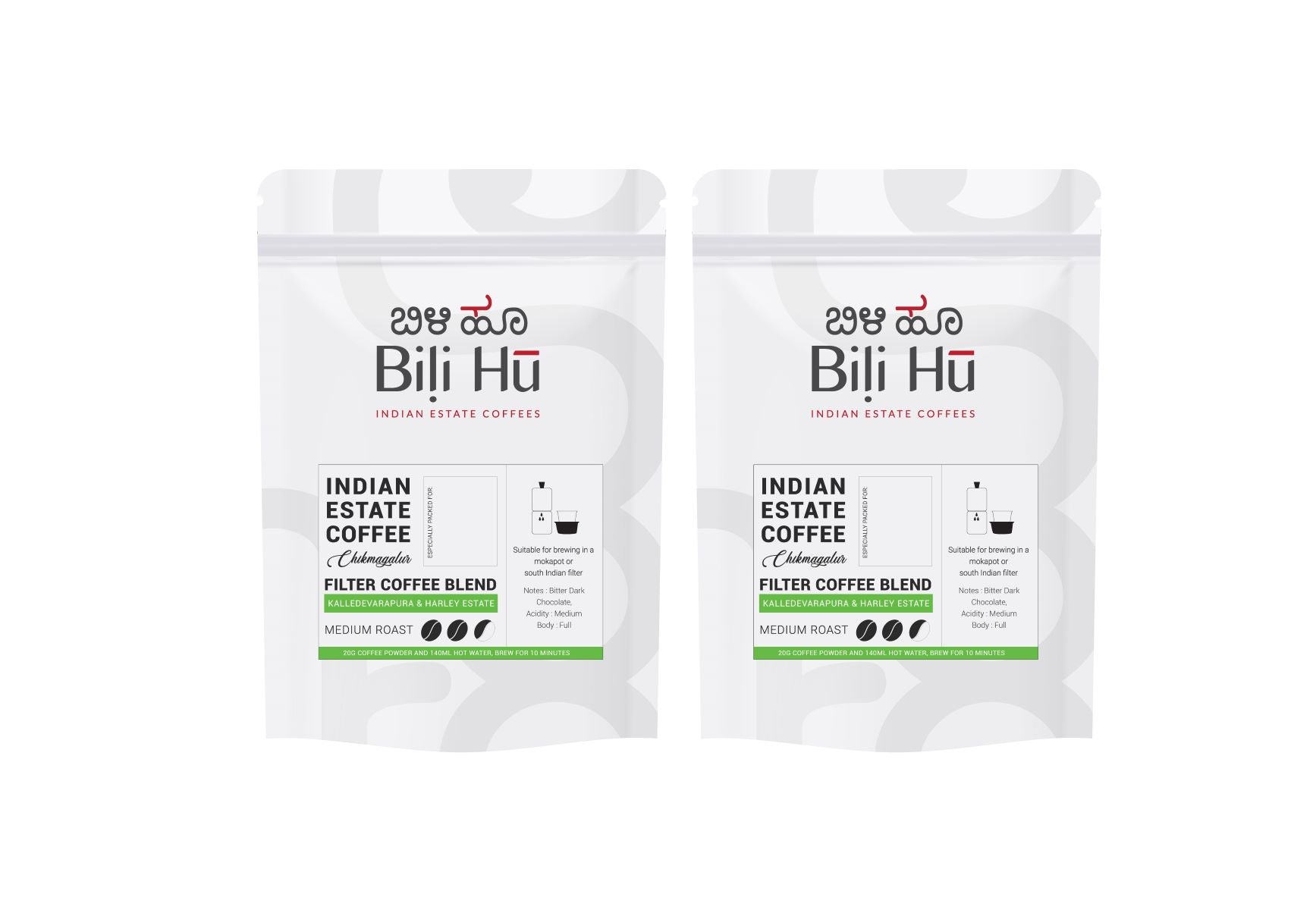 Bili Hu - South Indian Filter Coffee Blend (Pack of 2) product image