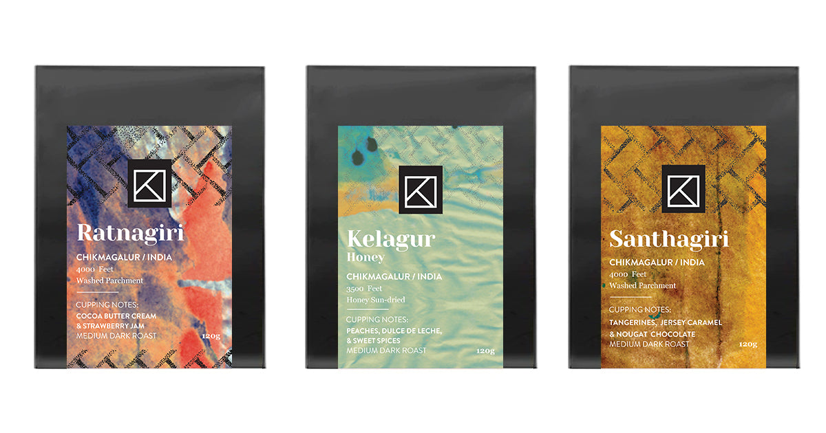 KC Roasters - Medium - Dark Roast Coffee Sampler Pack product image