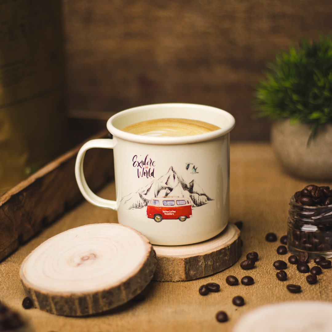 Toffee Coffee Roasters - Enamel Coffee Mug product image