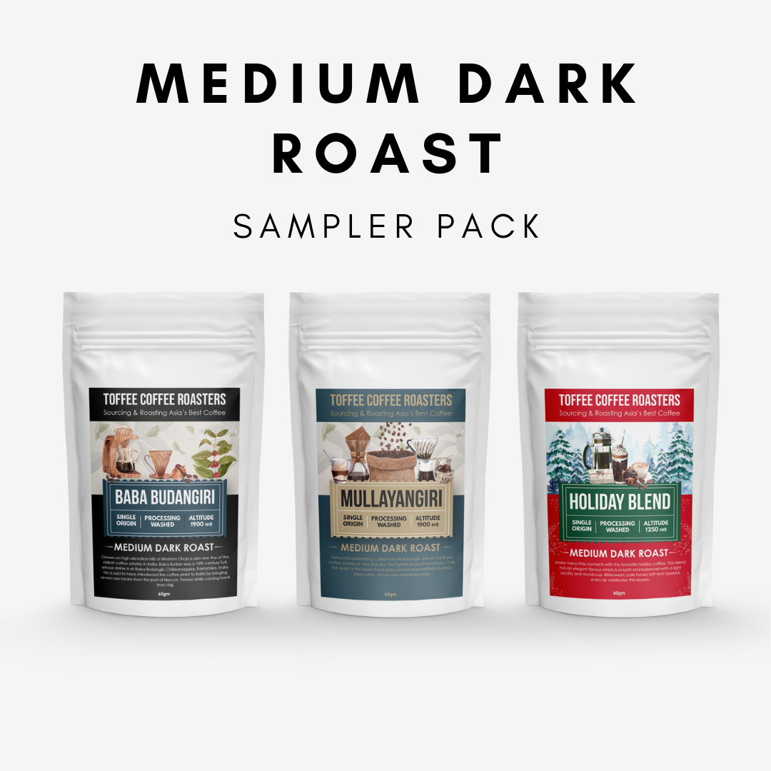 Toffee Coffee Roasters  - Medium Dark Roast - Coffee Sample Pack product image