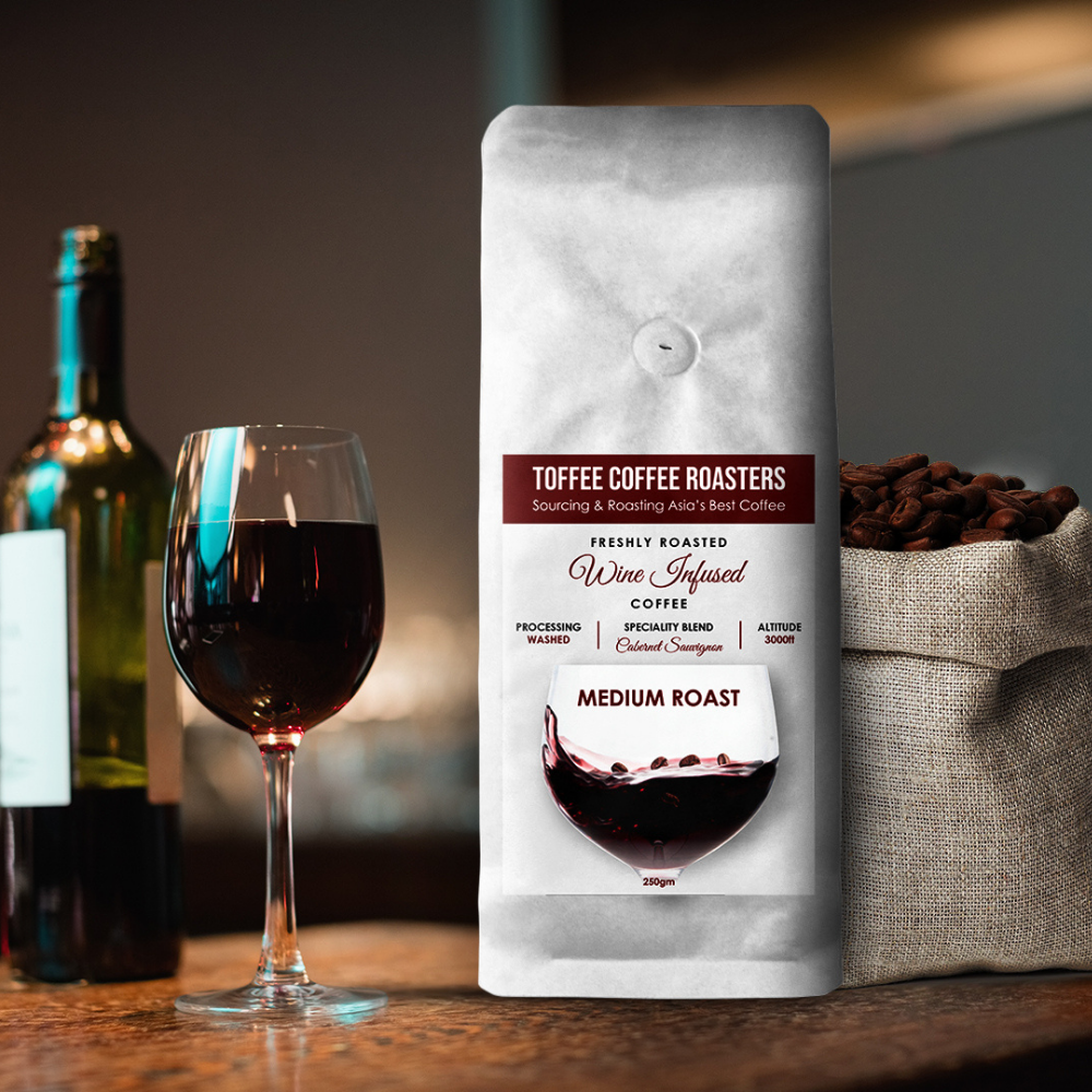 Toffee Coffee Roasters  - Cabernet Sauvignon - Wine Barrel Aged Coffee product image