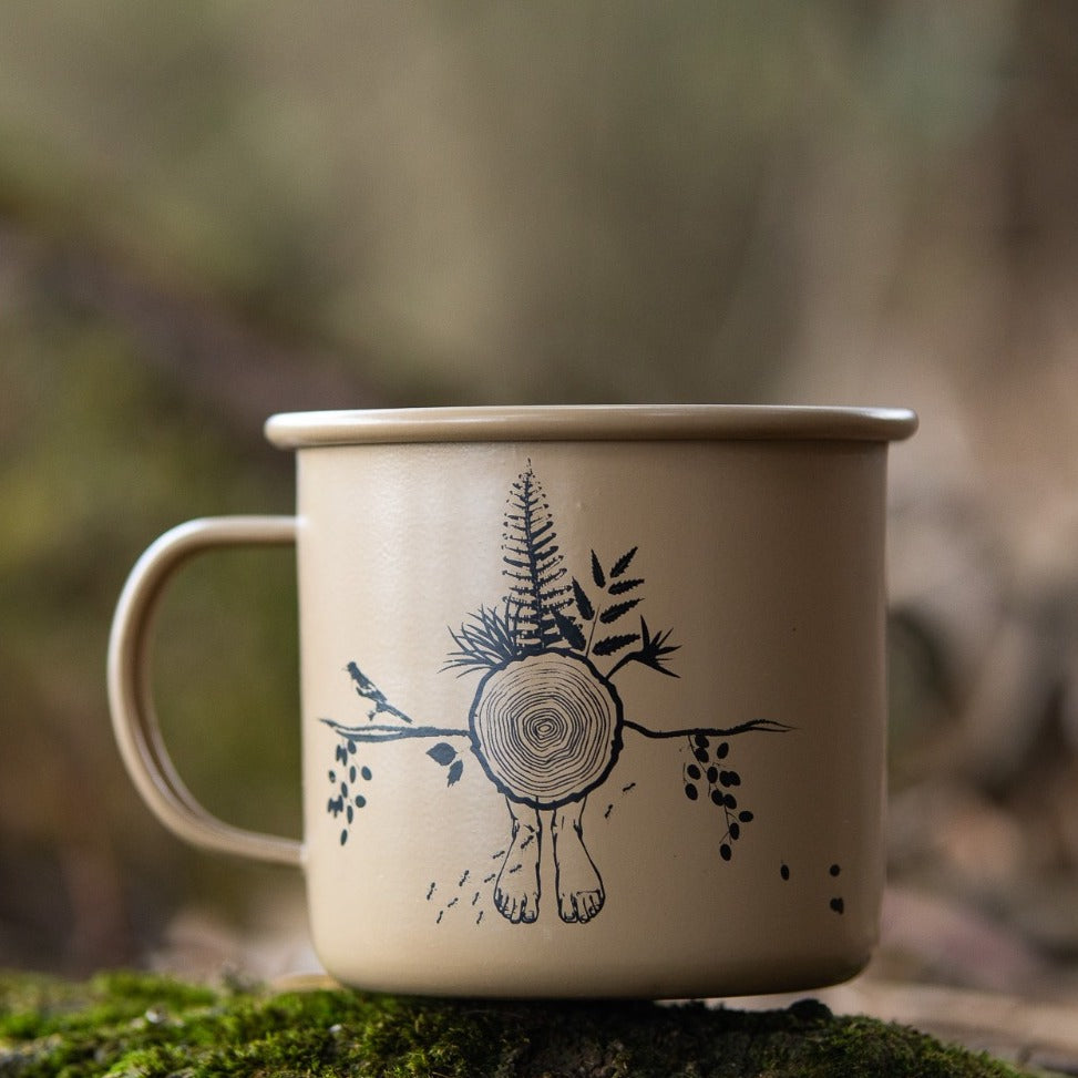 Black Baza Coffee Co. - Coffee Mug (Colour: Yellow Mushroom) product image