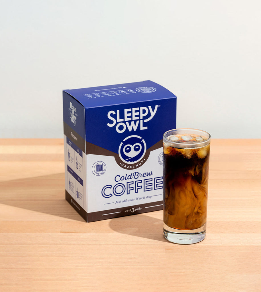 Sleepy Owl Coffee - Cold Brew Packs / Hazelnut product image