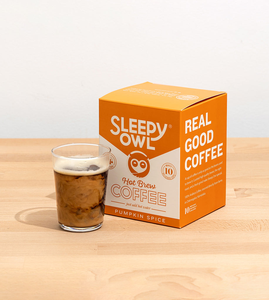 Sleepy Owl Coffee - Hot Brew Bags / Pumpkin Spice product image