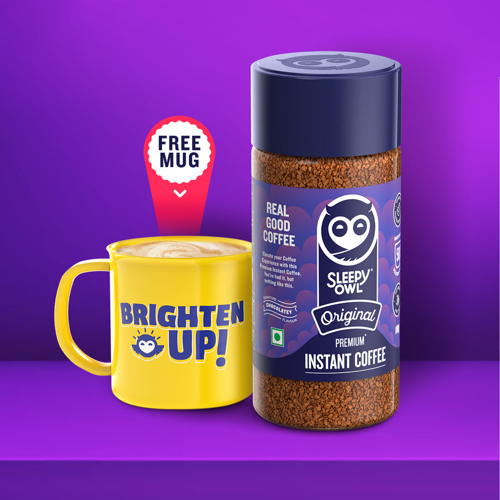 Sleepy Owl Coffee - Instant Coffee Original + Free Mug product image