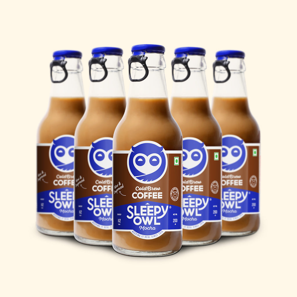 Product image for Sleepy Owl Coffee - Cold Brew Bottle / Mocha