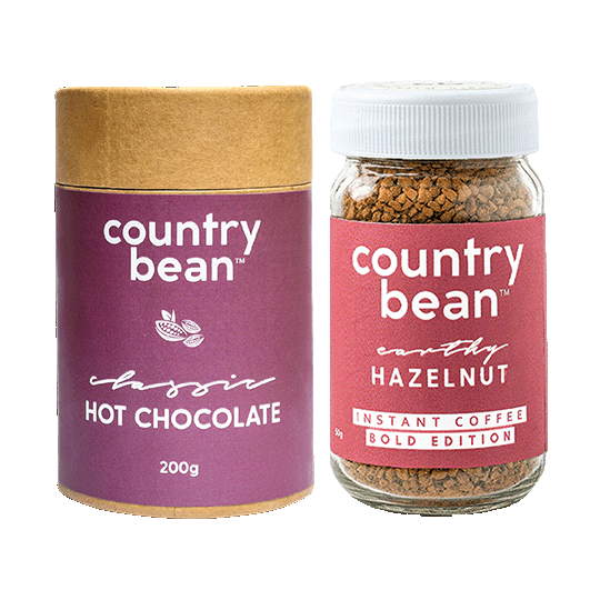 Country Bean - Signature Bundle - Classic Hot Chocolate & Hazelnut Coffee product image