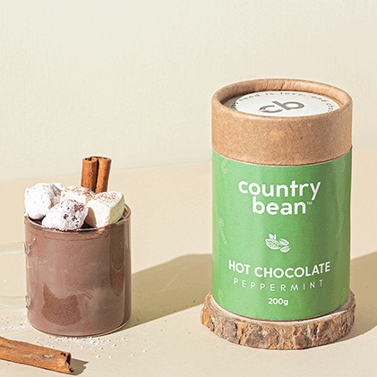 Country Bean - Peppermint Hot Chocolate 200g product image