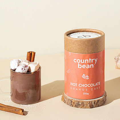 Country Bean - Orange Cake Hot Chocolate 200g product image