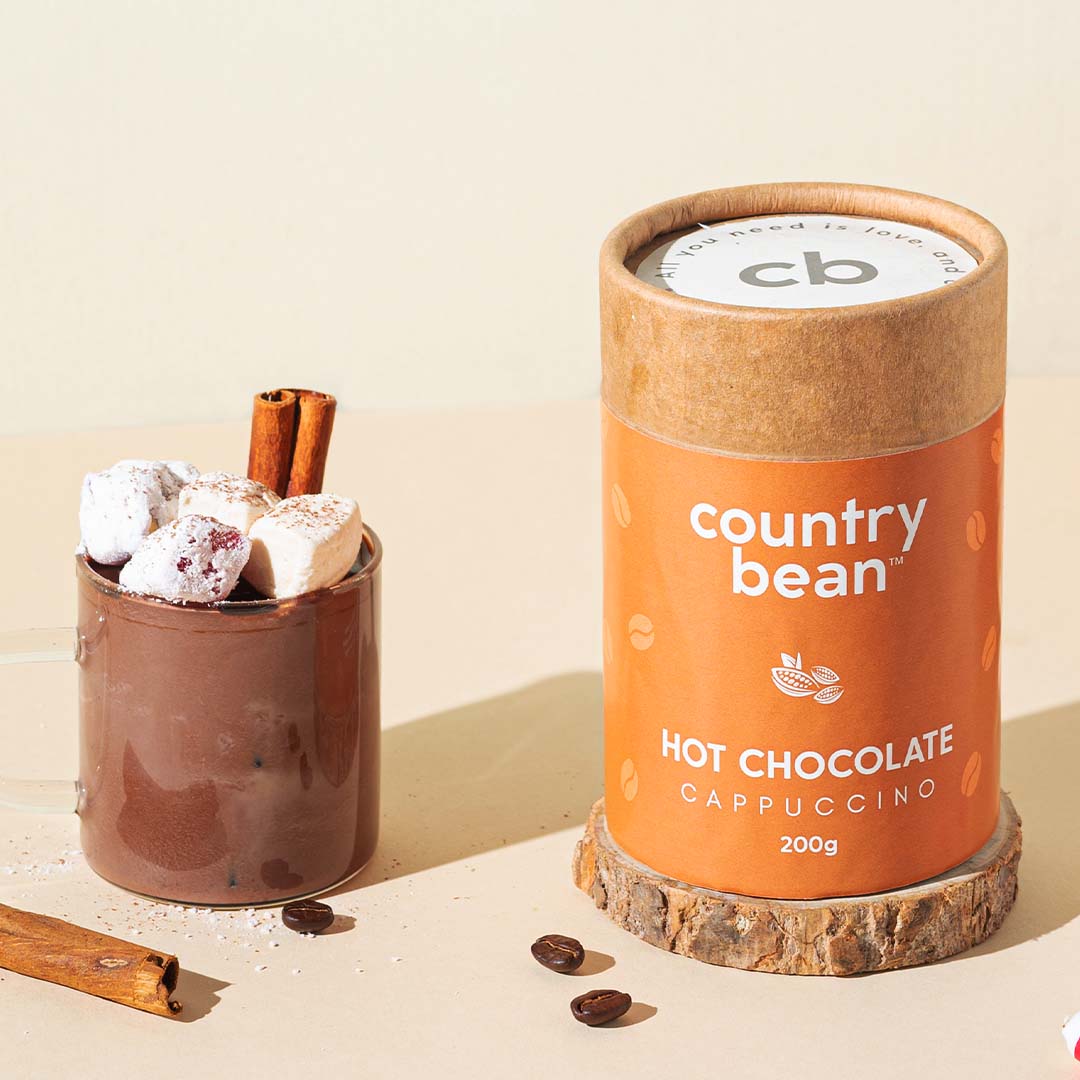 Country Bean - Cappuccino Hot Chocolate 200g product image