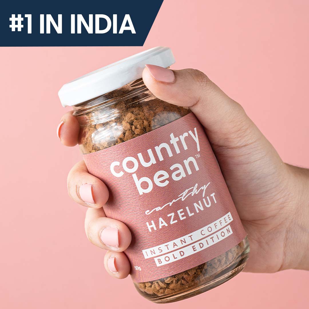 Country Bean - Hazelnut Instant Coffee 100g product image