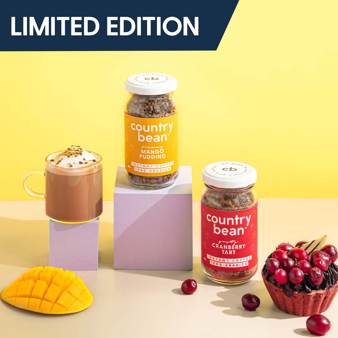 Country Bean - Mango Pudding & Cranberry Tart Instant Coffee (50g x 2) product image