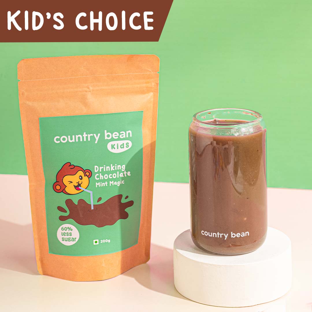 Country Bean - Mint Magic Drinking Chocolate 200g product image