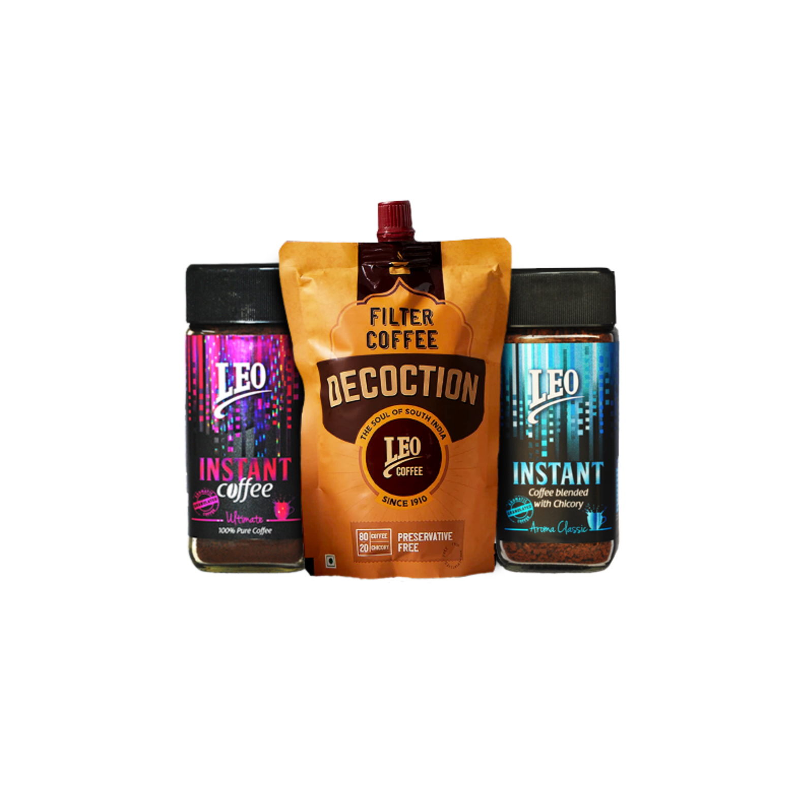 Leo Coffee India - Instant Energiser Combo Pack product image