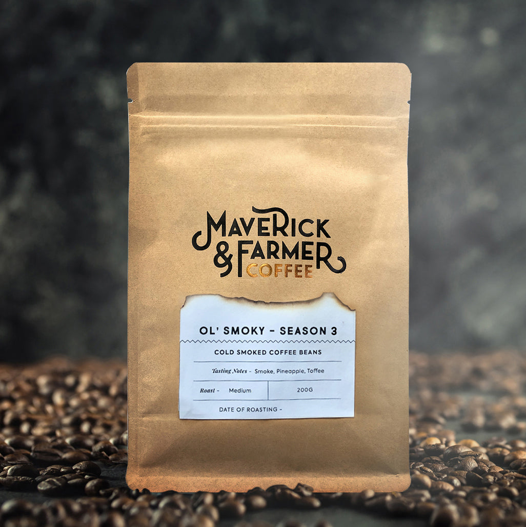 Maverick & Farmer - Ol' Smoky - Cold Smoked coffee! product image