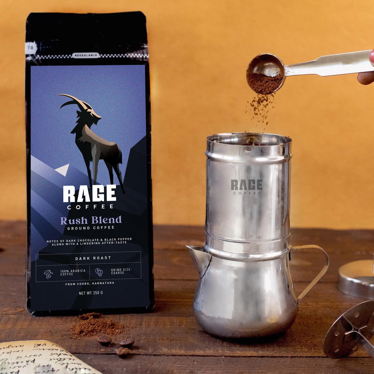 Rage Coffee - South Indian Filter - Filter Coffee Maker product image