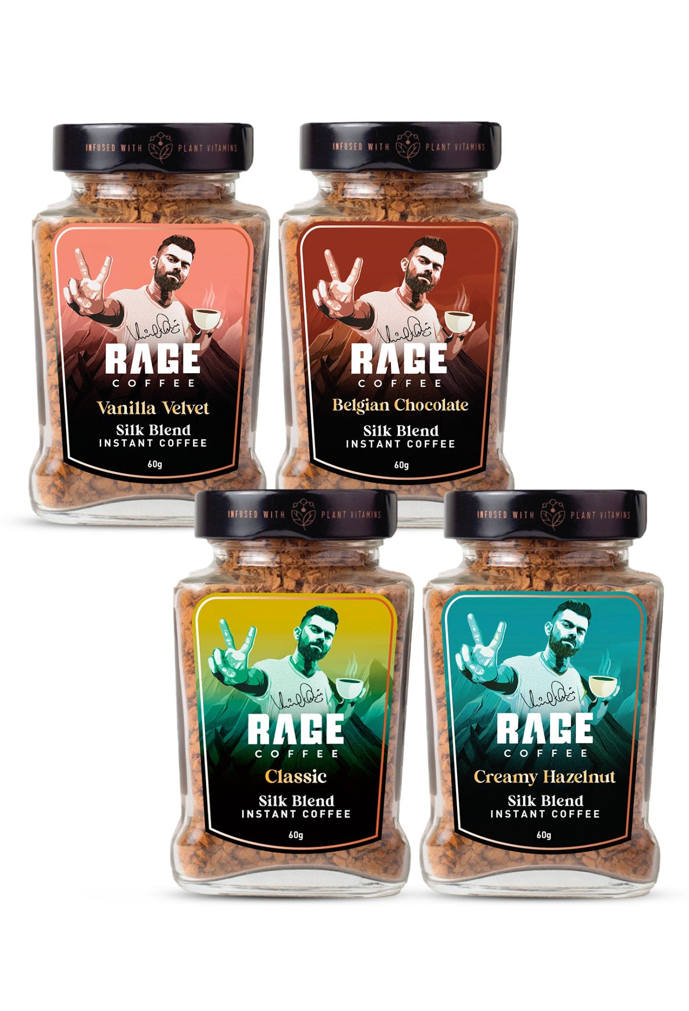 Rage Coffee - Silk Blend- All Flavours (pack of 4) product image