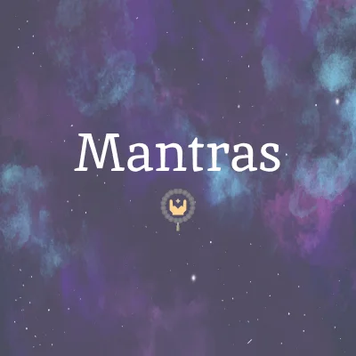 Mantras page navigation image