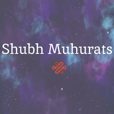Shubh Muhurats page navigation image