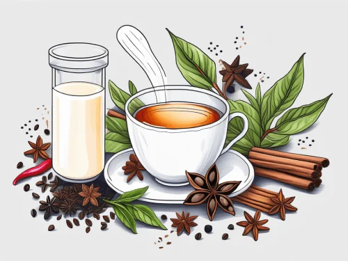 Image 1 for Homemade Chai Tea Latte: A Step-by-Step Guide
