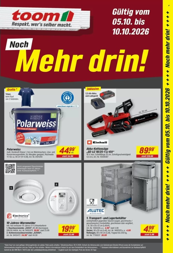 toom Baumarkt Prospekt