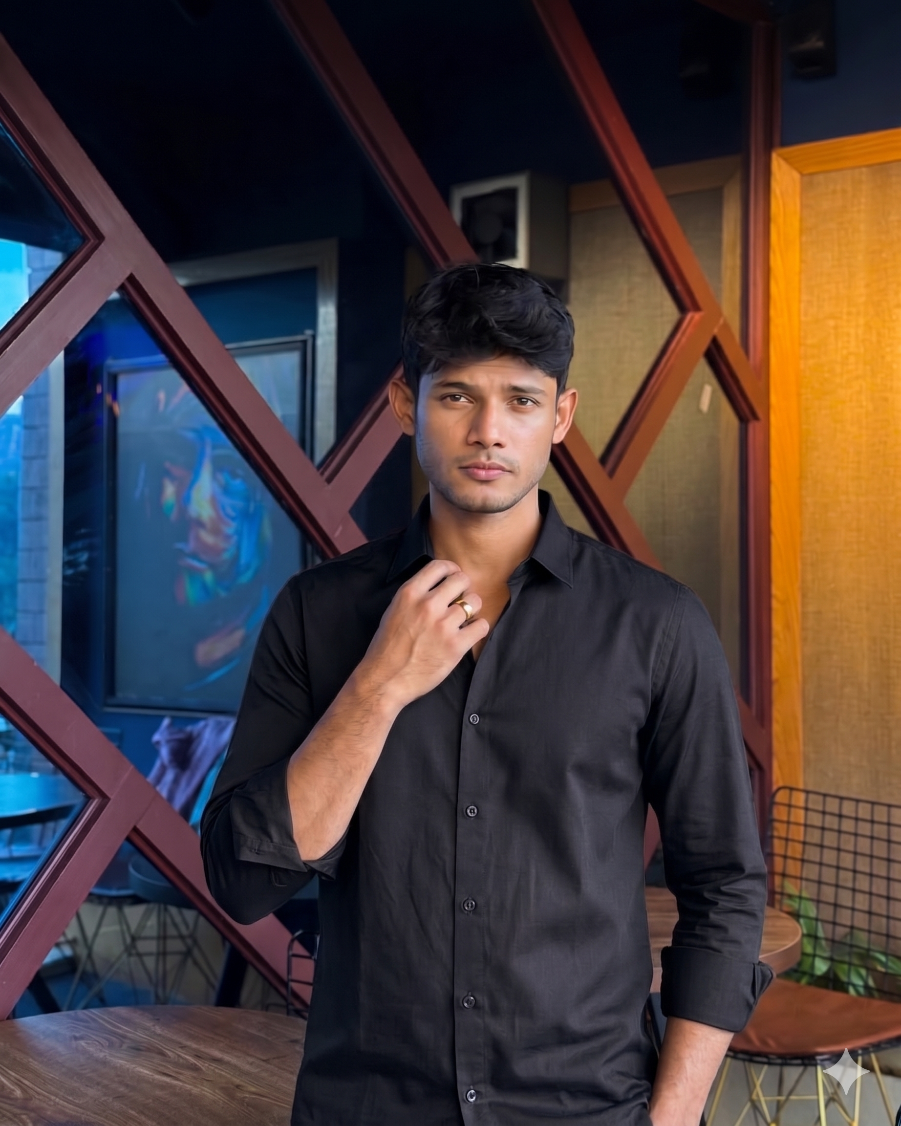 Premium cotton  Black Shirt