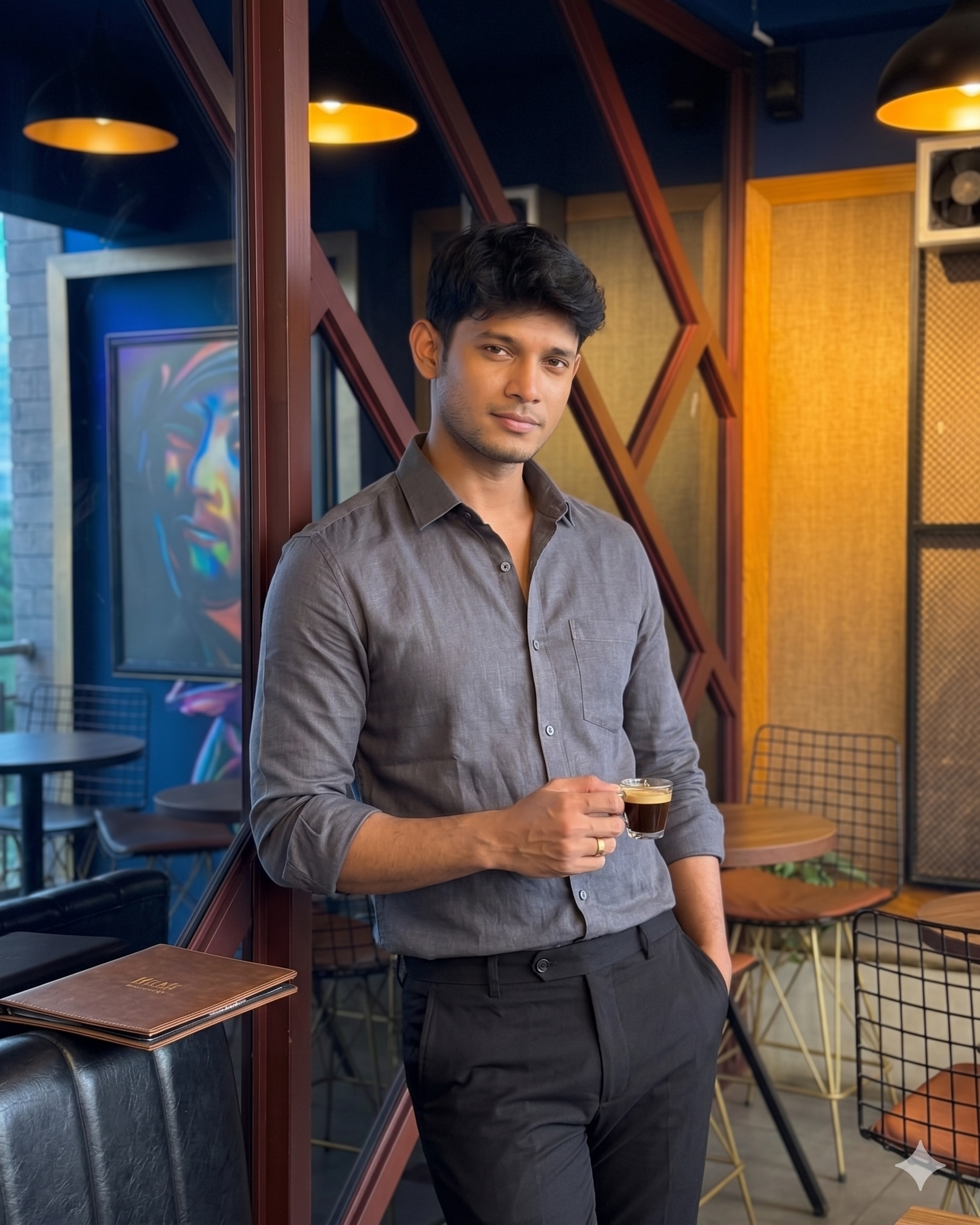 Premium cotton Gray Shirt