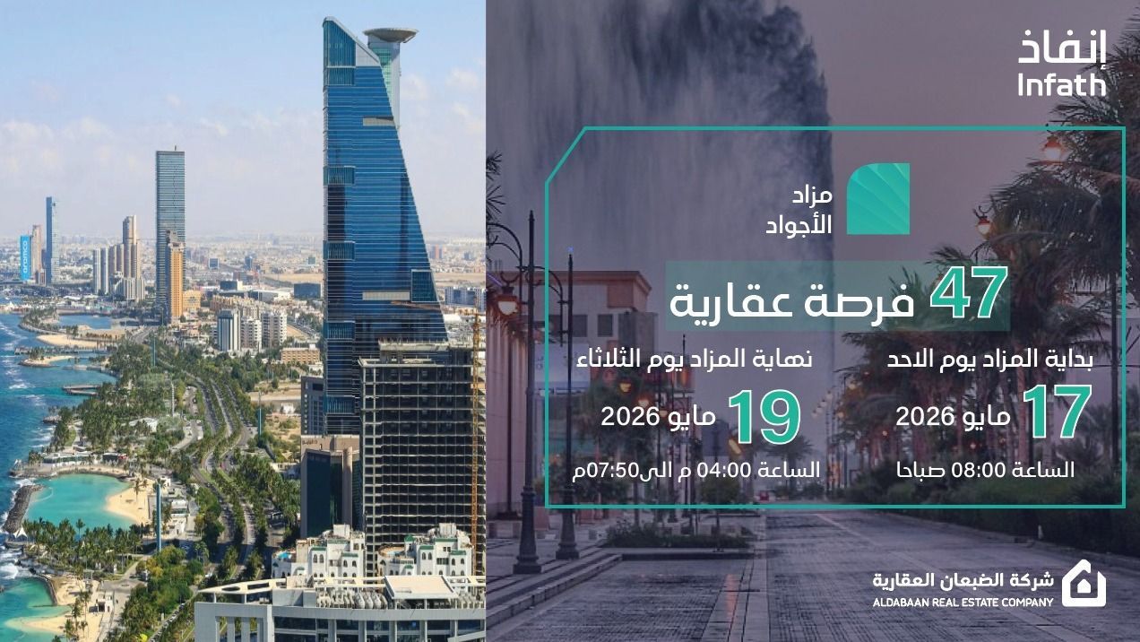 مزاد عقارات جدة