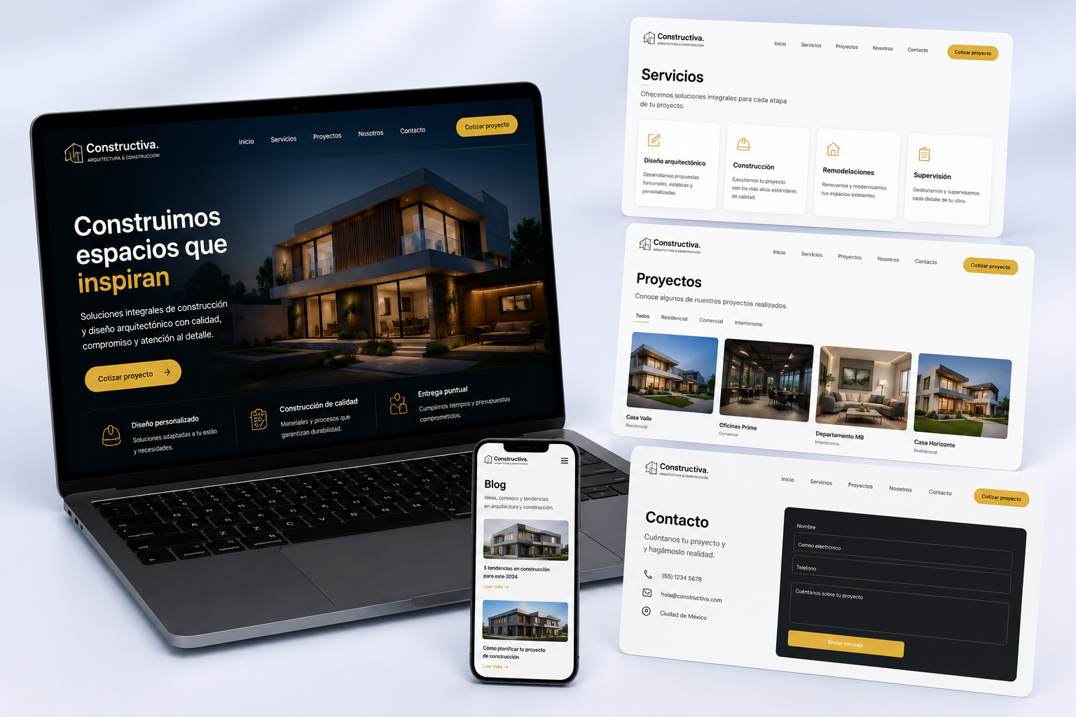Sitio web completo