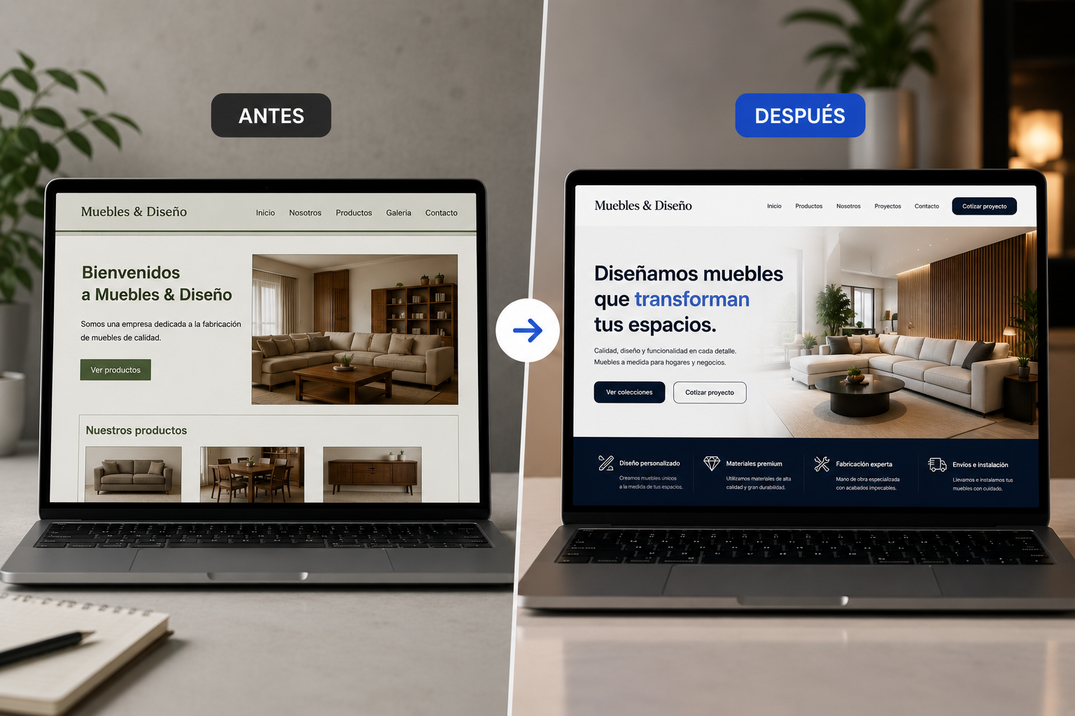 Rediseño web