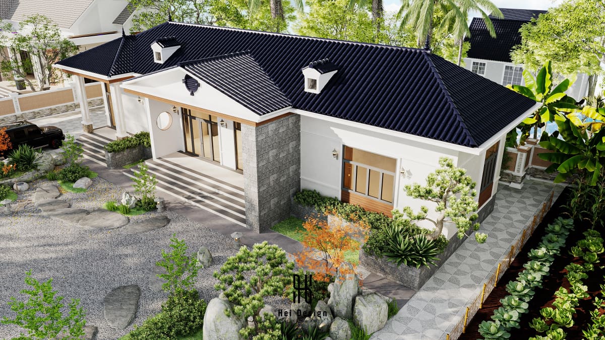 Hình ảnh thiết kế khu vực sân vườn