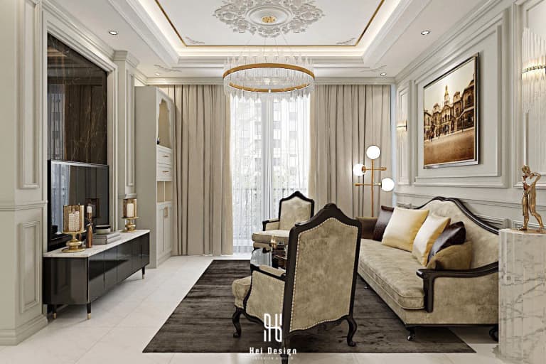 Thiết Kế Nội Thất Căn Hộ Vinhomes Central Park – Tòa Landmark 1