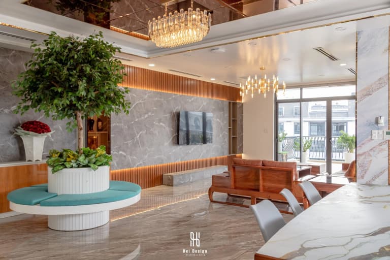 Thiết Kế Nội Thất Biệt Thự 300m2 Phong Cách Hiện Đại: Khi Tổ Ấm Trở Thành Trụ Sở Đẳng Cấp