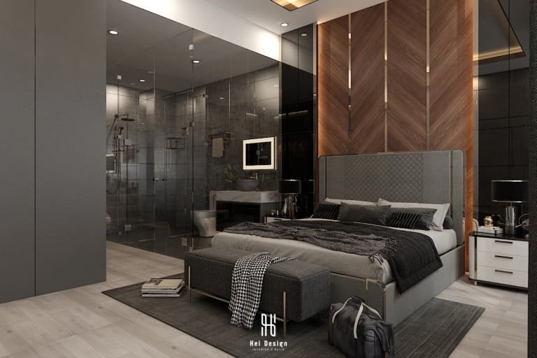 Thiết Kế Nội Thất Nhà Phố Liền Kề Khu Dân Cư Bình Nguyên 378m²