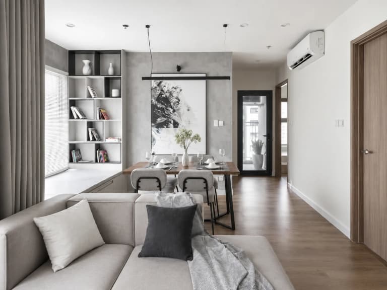 Top 5 Mẫu Thiết Kế Nội Thất Chung Cư 45m2 Hiện Đại, Tiện Ích Thông Minh