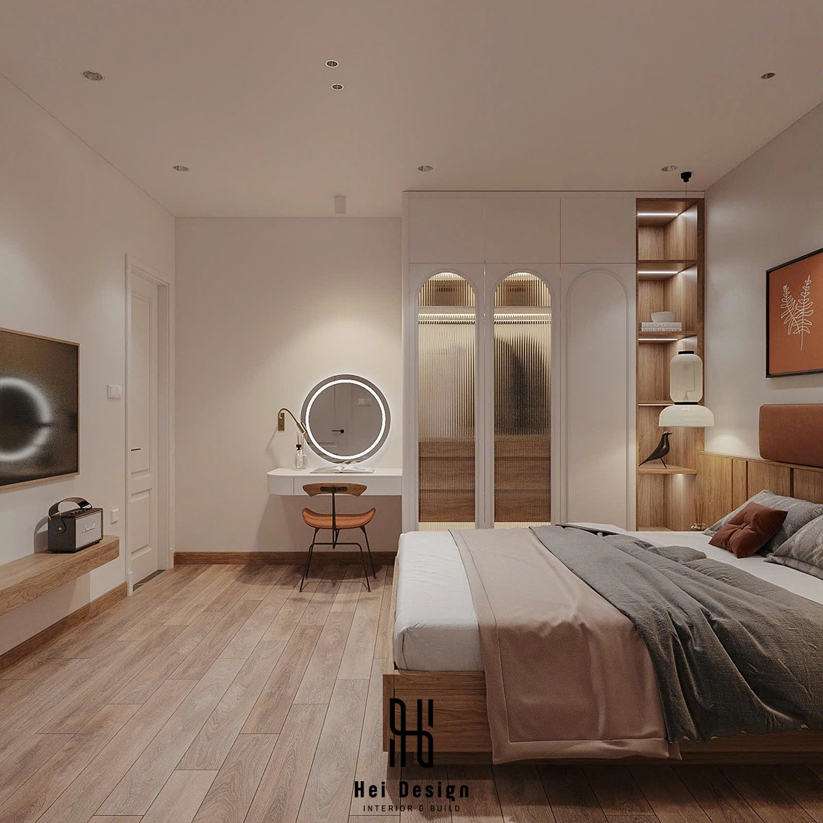 **Căn hộ Copac Square, Quận4 – Phong cách FarmHouse**: Diện tích 85m², tông màu gỗ sáng, ánh sáng tự nhiên tối đa, đồ nội thất đa năng tiết kiệm không gian.