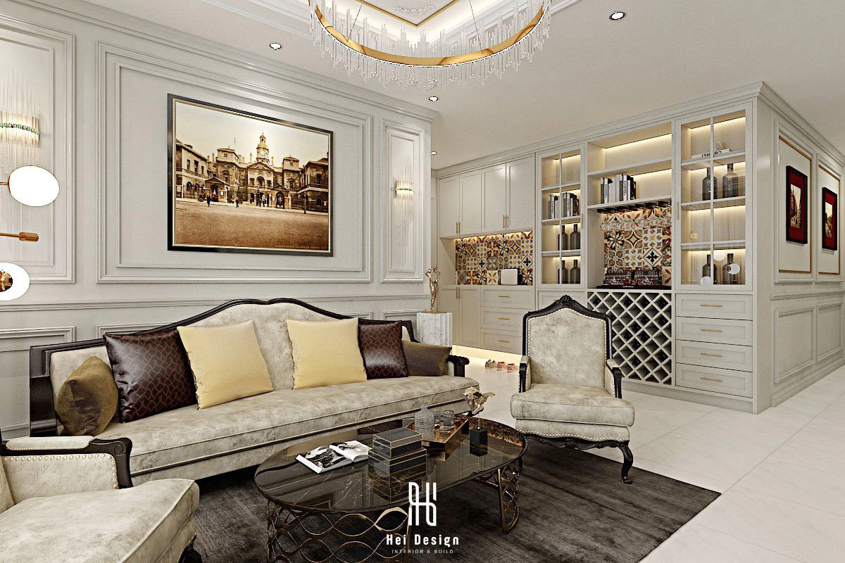 Hình ảnh công trình được thiết kế bởi HEI DESIGN